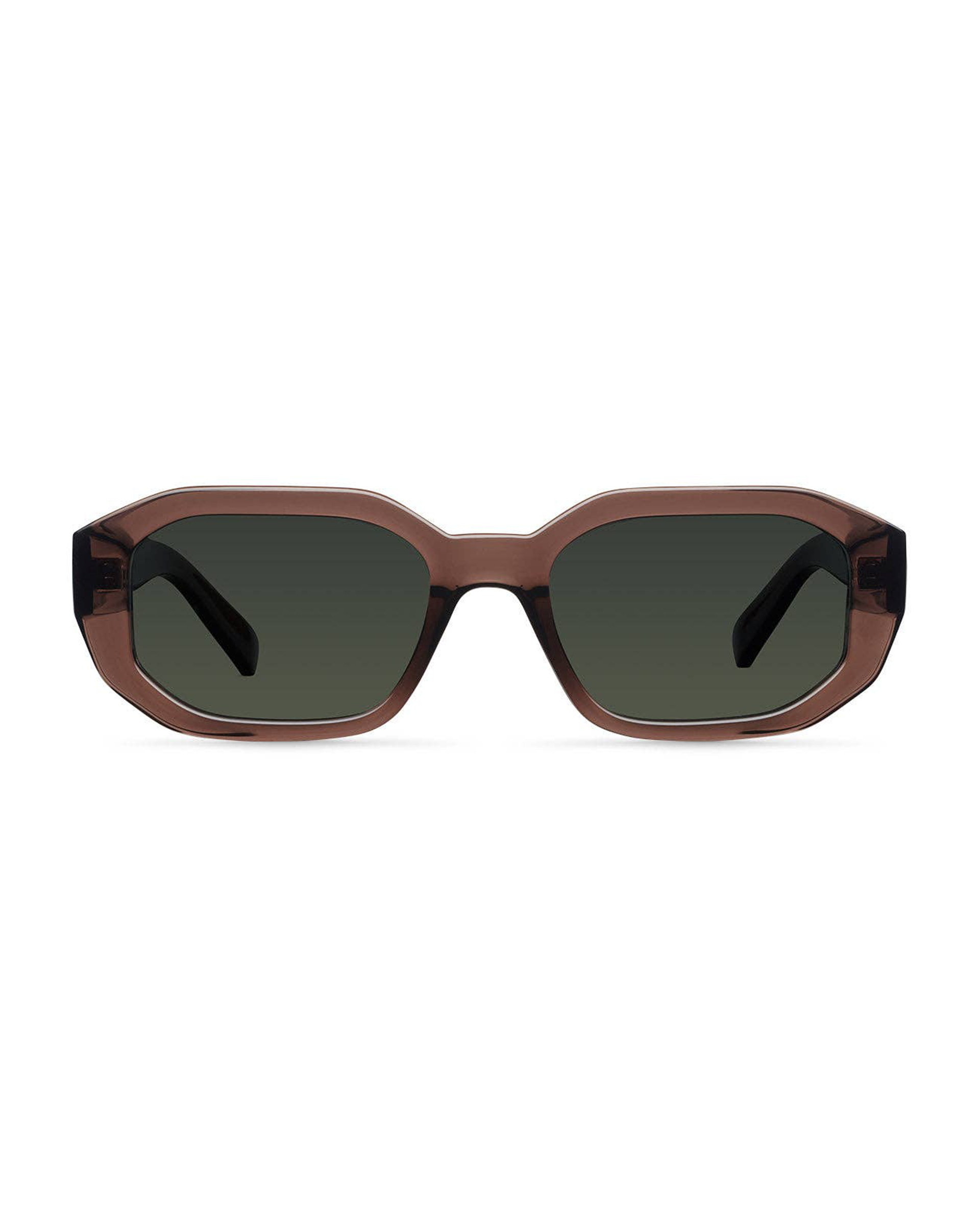 Meller Black Sunglasses with Brown Lenses Meller | Sisi Black Brown - Sunglasses main image 4