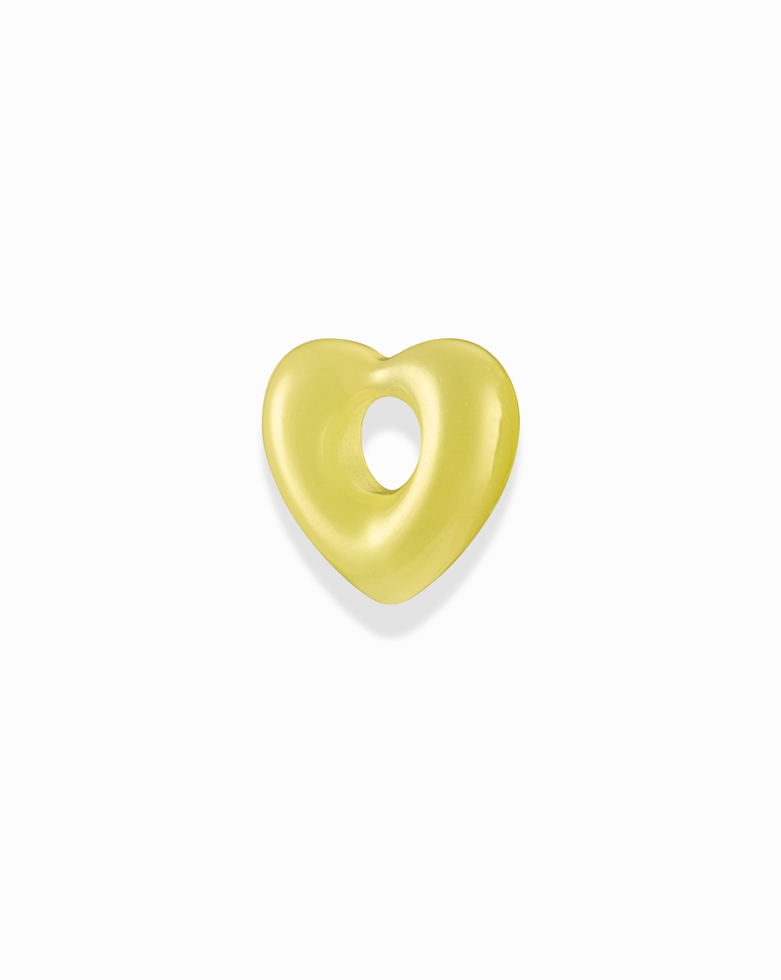 Lola Heart Gemstone Spacer - Mod + Jo - Jewelry built to last, advanced plating technology