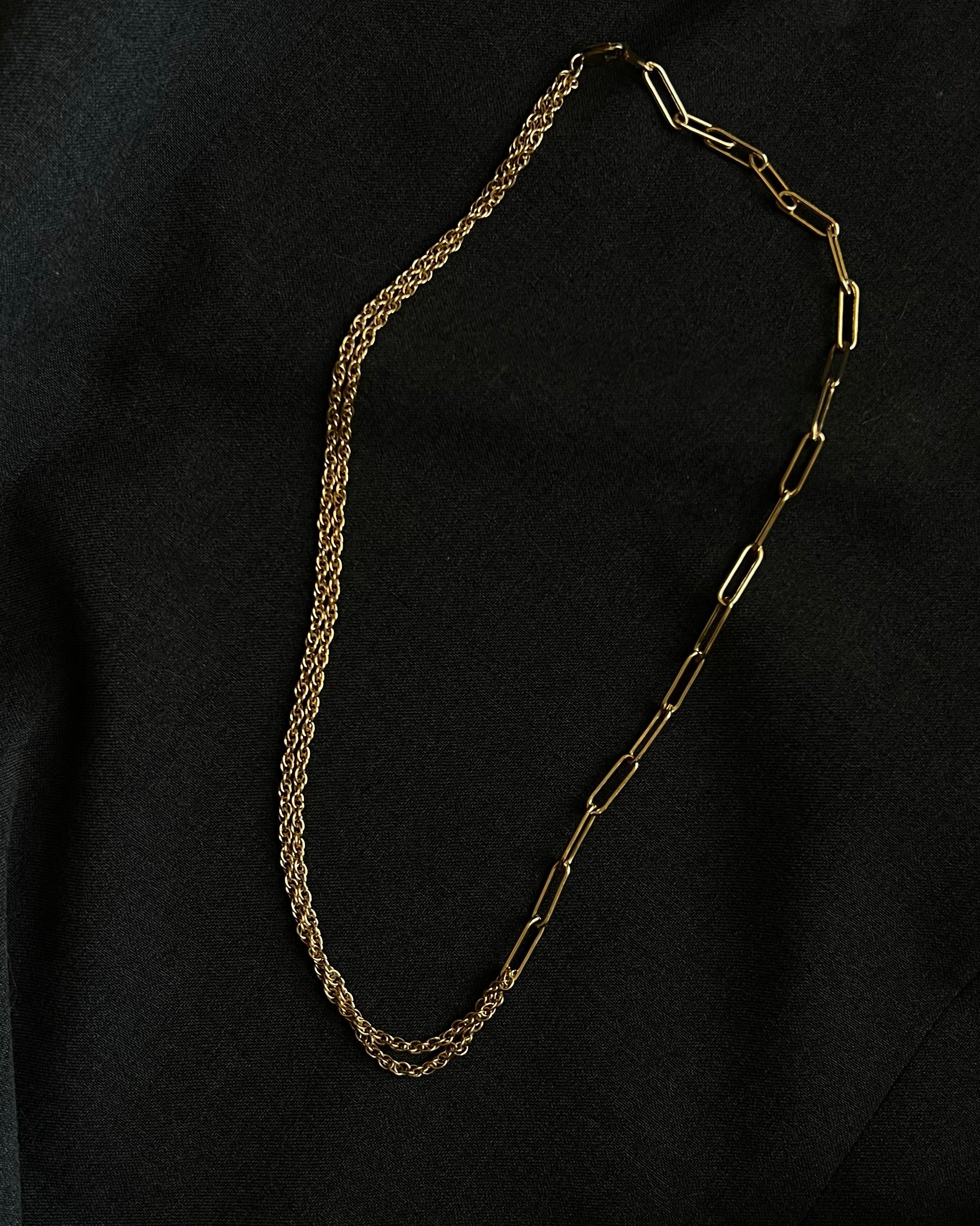 Celine Duo Chain Necklace