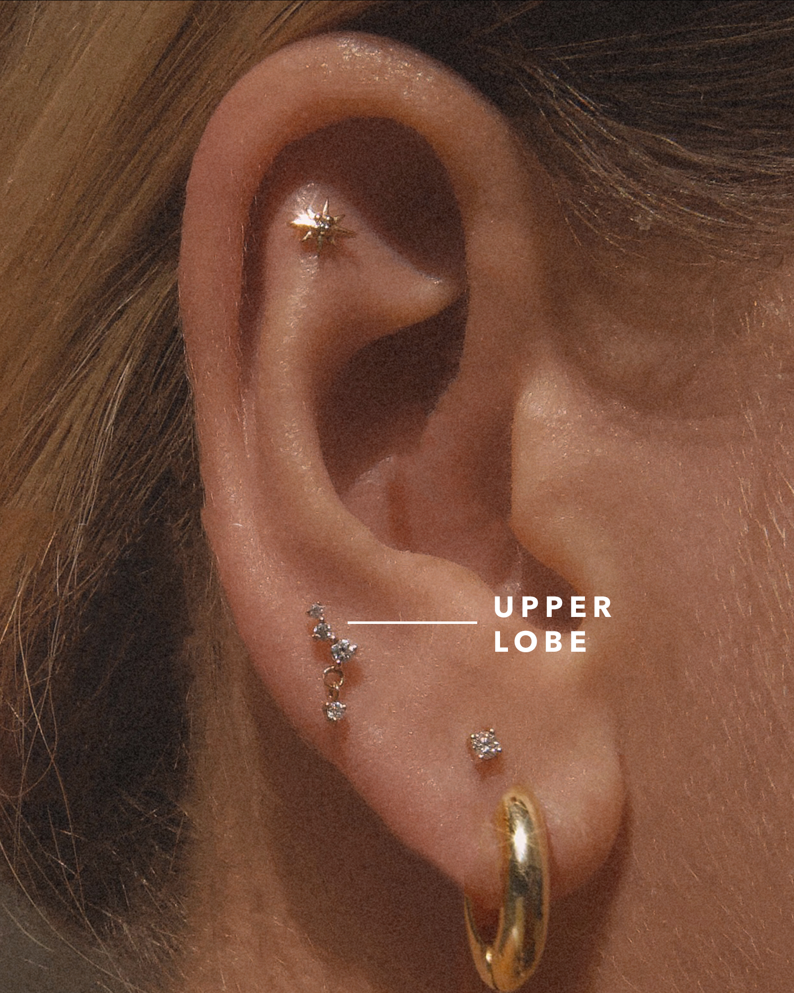 Fresh tragus (opal) and upper lobes (gold discs) by Ivy at Live By the  Sword Tattoo in NYC. Any recs for my next? : r/piercing