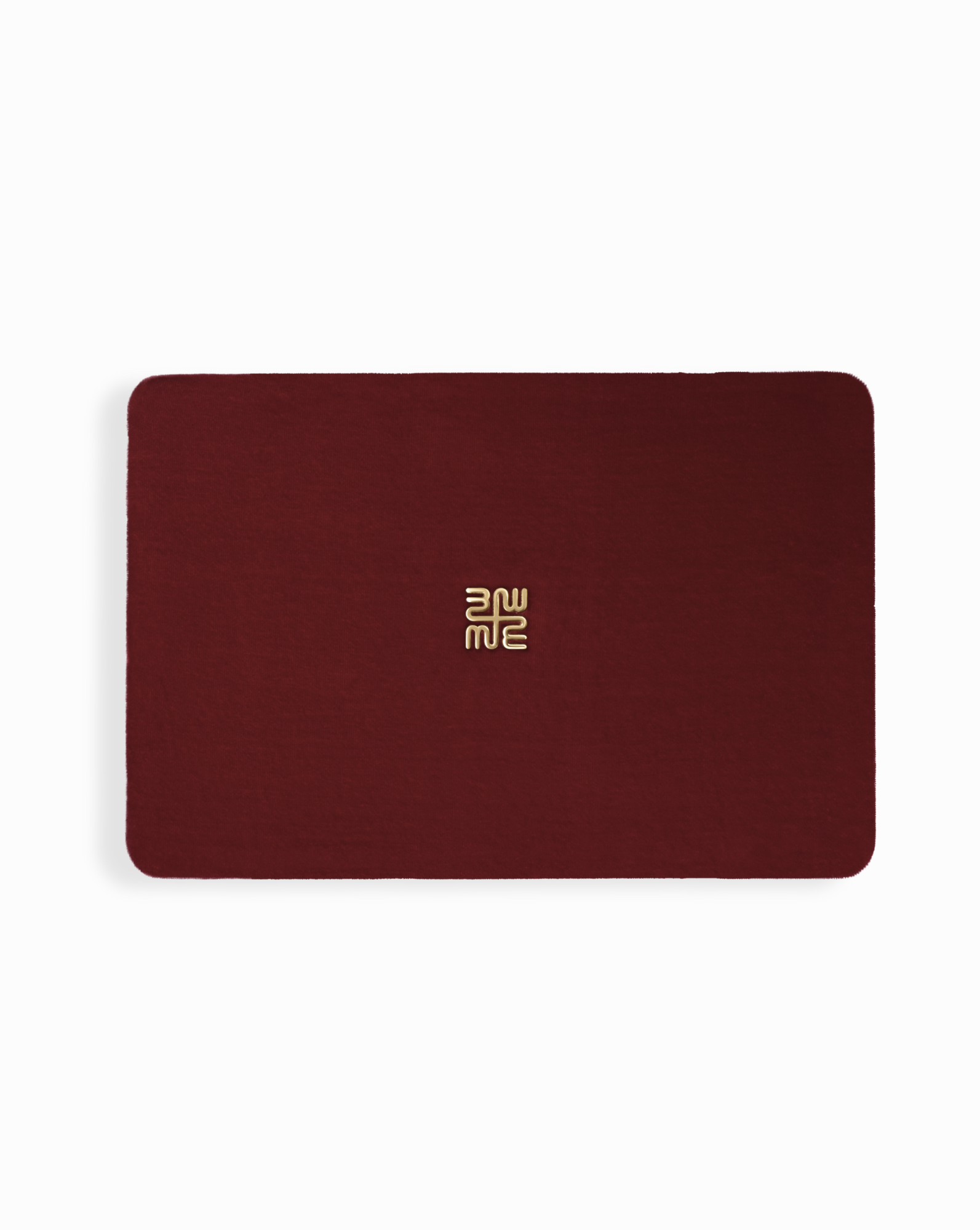 Velvet Jewelry Box in Merlot