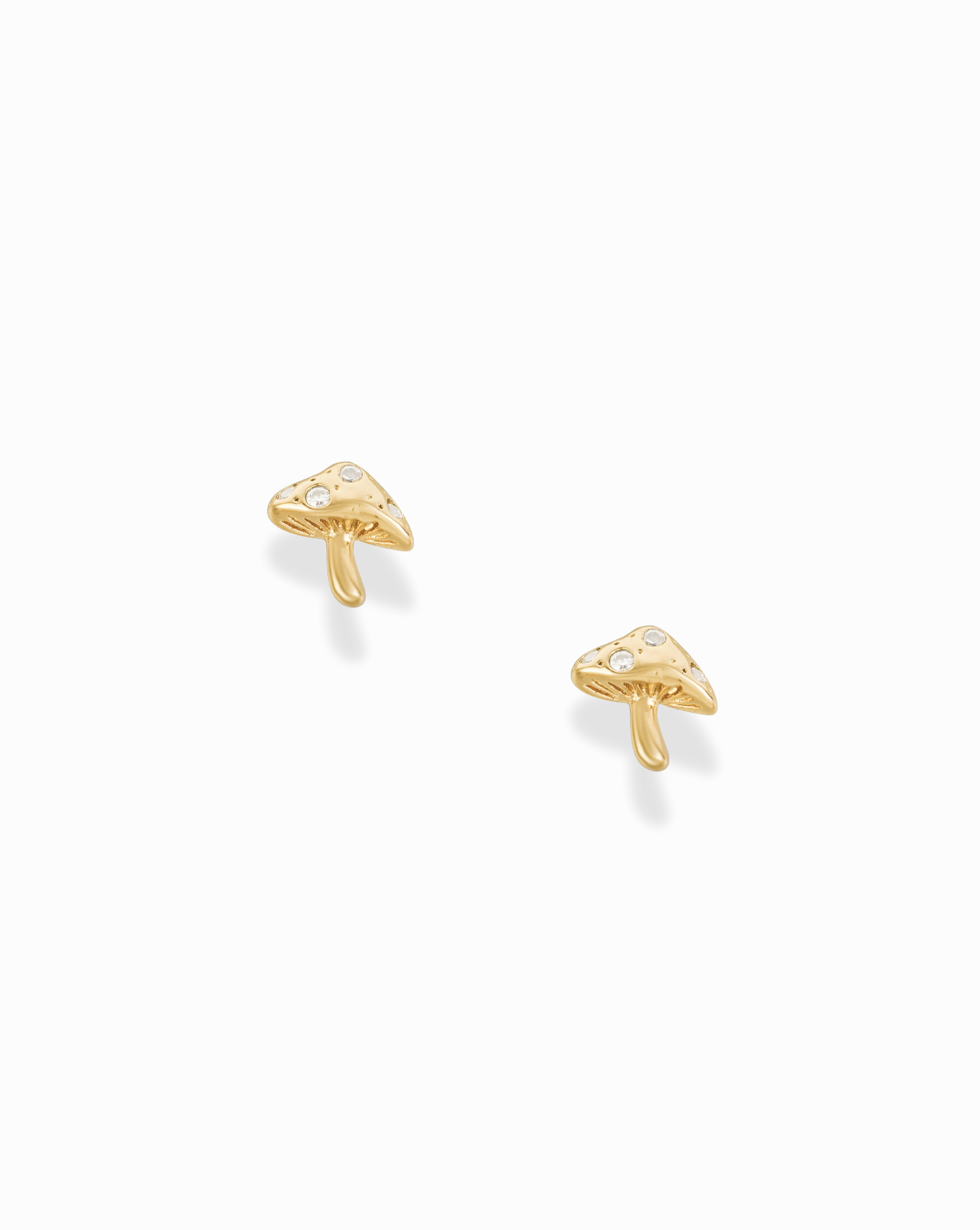 Mushroom Stud Earrings - Mod + Jo