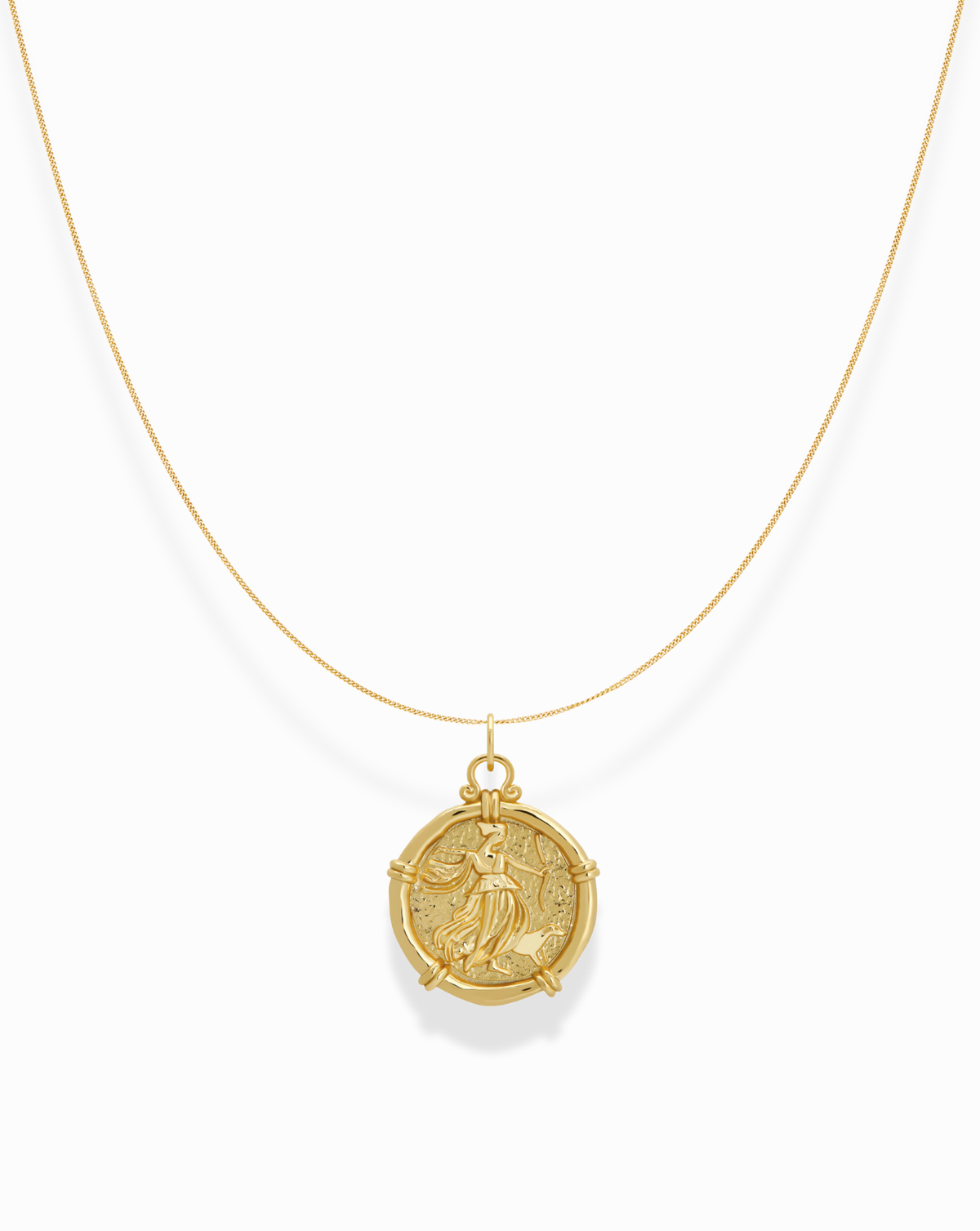 Naomi Ancient Coin Pendant Necklace | Mod + Jo