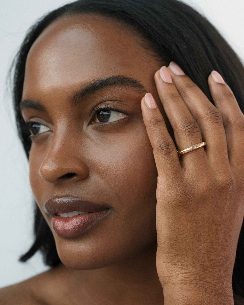 14k Stephanie Rope Ring | Mod + Jo