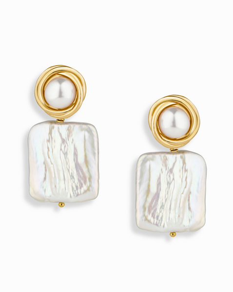 イヤリング TATIANA Dot pearl earringsEC1690 Tatiana Pearl Earrings
