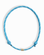 The Mod + Jo Tommy Cord Necklace is a blue paracord necklace with two side knots and three gold-plated spacers at the center, shown on a white background.