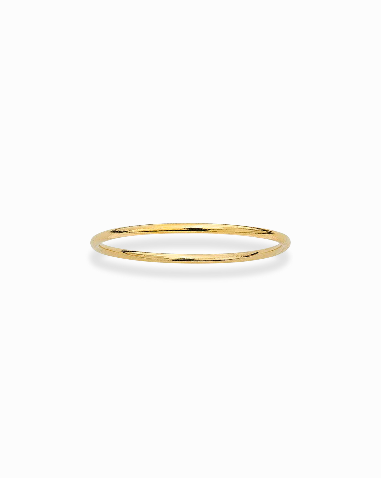 14k Smooth Stacking Ring - Mod + Jo