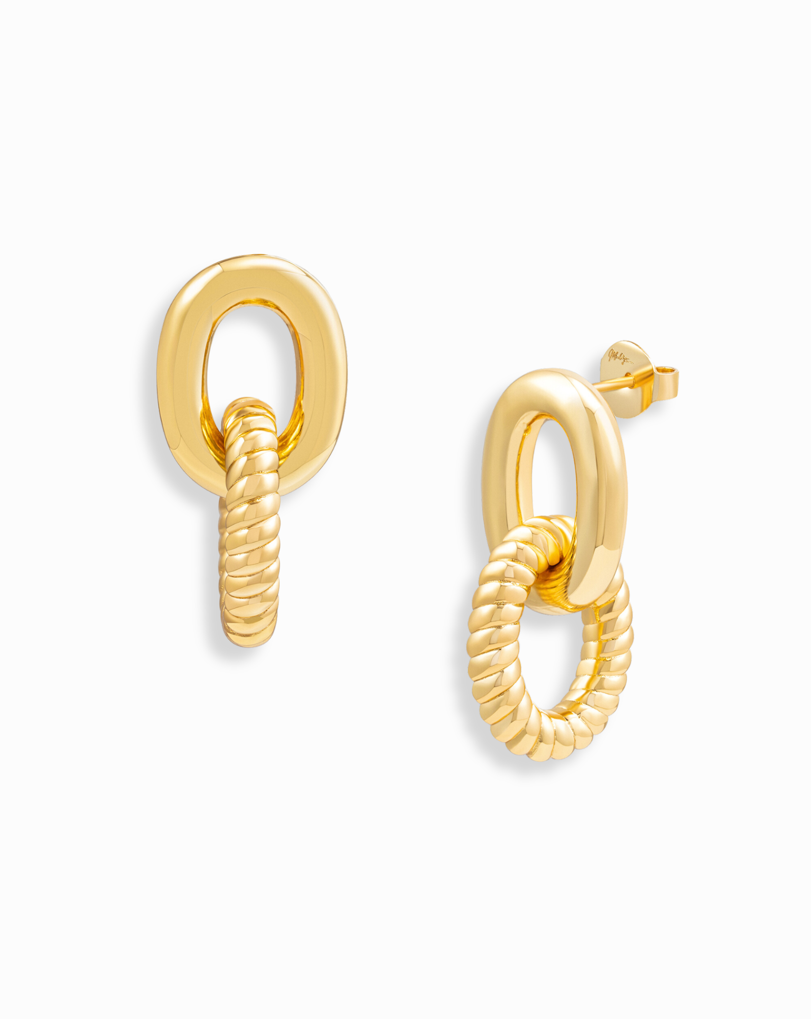 Zoe Link Earrings - Mod + Jo