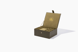 Large Leather Jewelry Box
