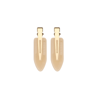 THE CREASELESS CLIPS IN LATTE (SET OF 2)
