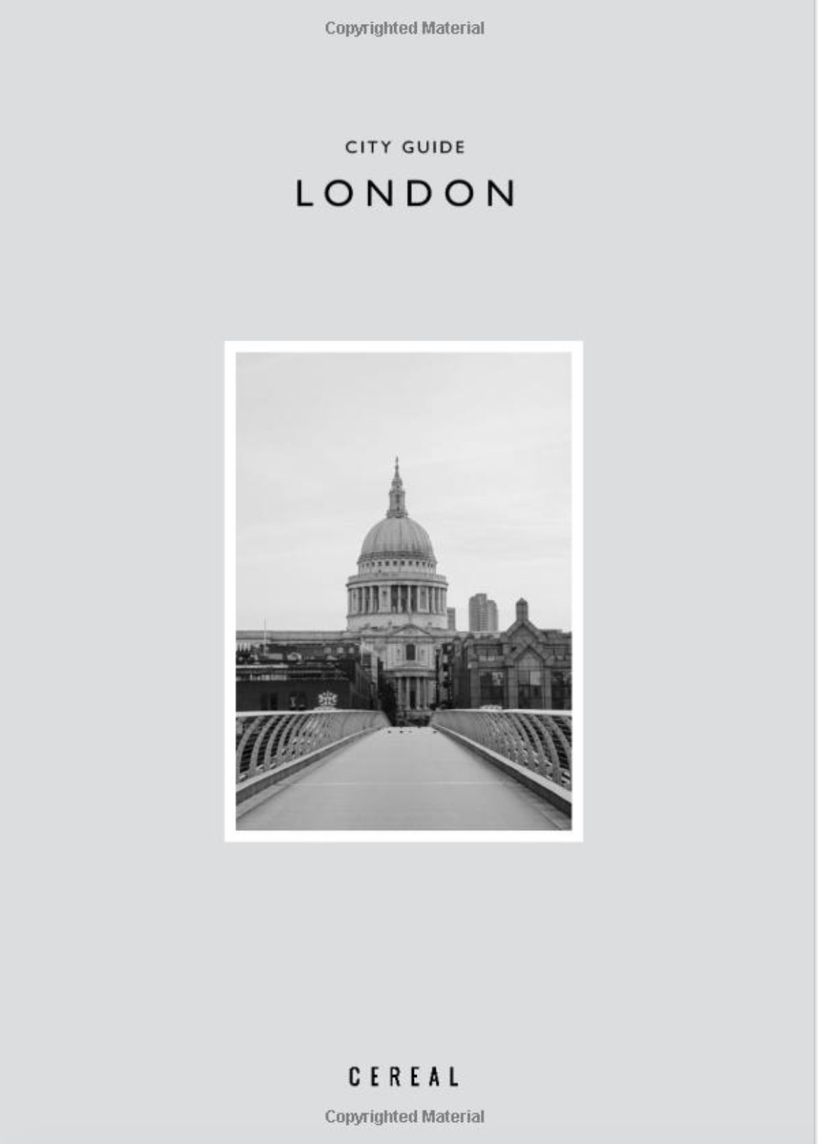 City Guide: London by Cereal