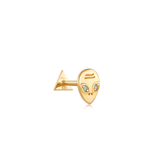 14k Alien Stud