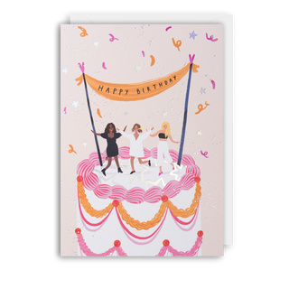 Dance Party Birthday Card