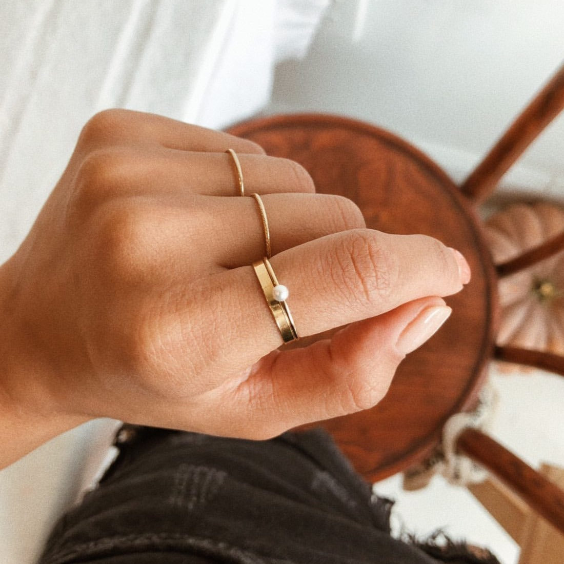 Smooth Talker Stacking Ring - Rings - MOD + JO