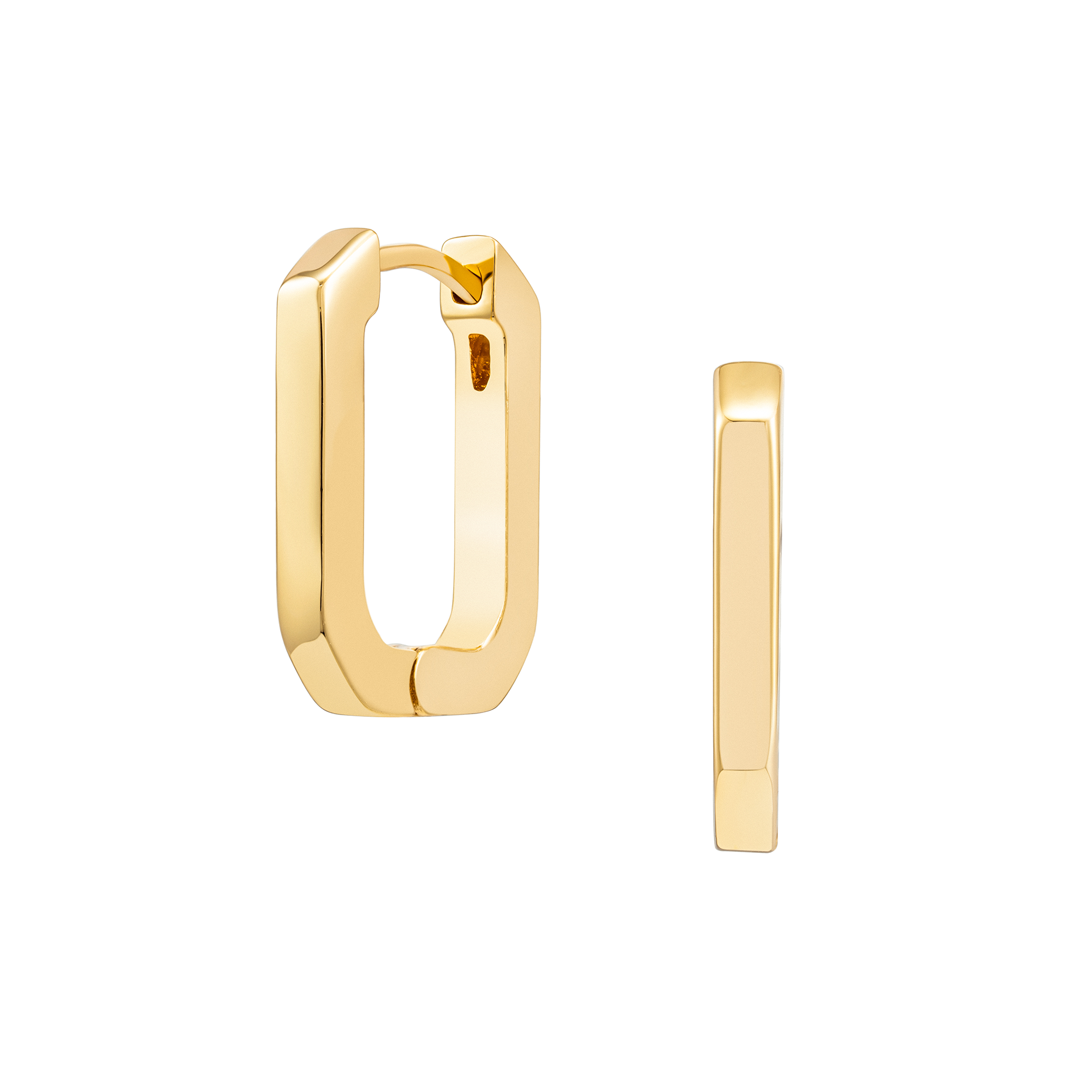 Match My Energy 14KT Gold Hoop Earrings