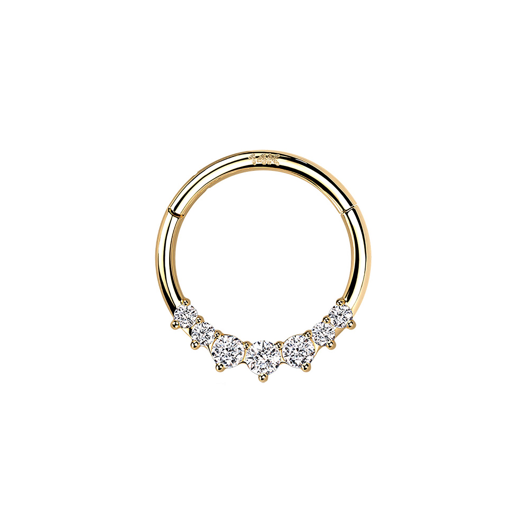 14k Going Steady Hoop - Mod + Jo